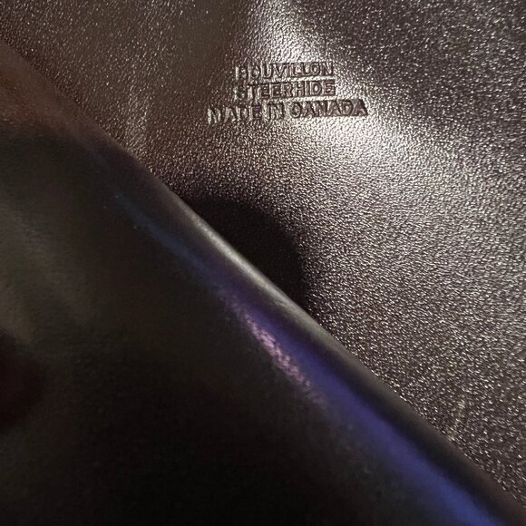 Vintage Renwick Caldero Brown Leather Travel Wallet, Made in Canada, EC! - Picture 3 of 16